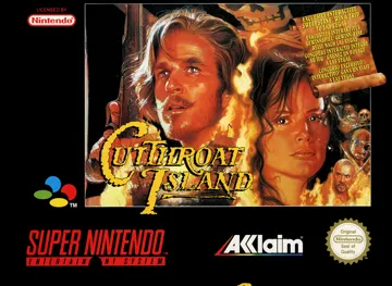 Cutthroat Island (Europe) box cover front